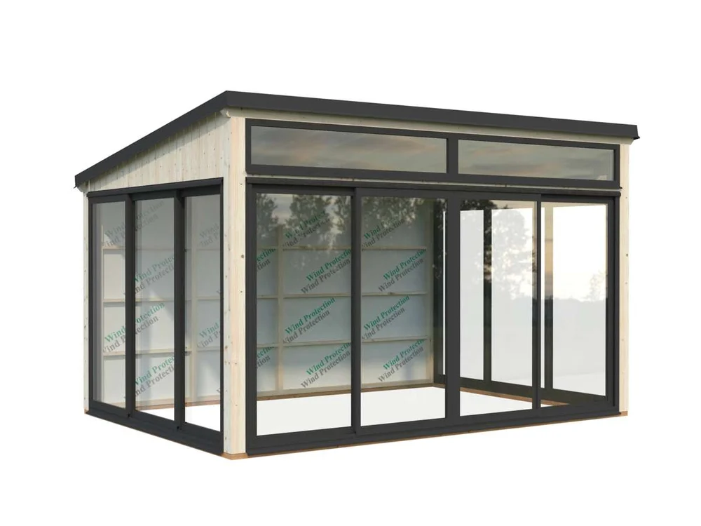Palmako Saga Slide Plus hagestue 11.6 m2 v:5307642