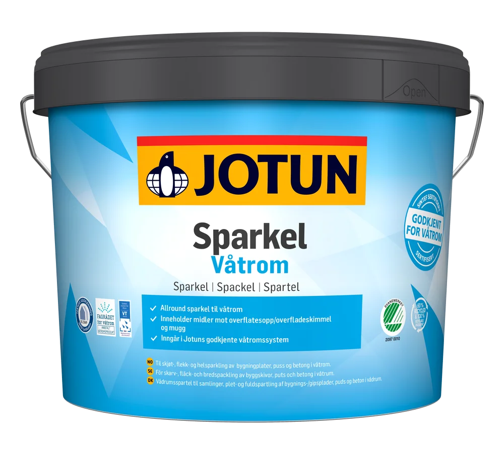 Våtromssparkel 10 liter v:4814842
