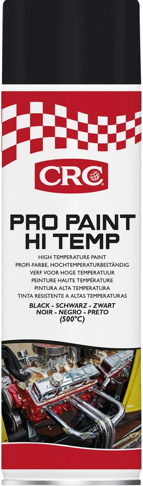 CRC LAKK HØYTEMPERATUR SVART 500ML v:2614396