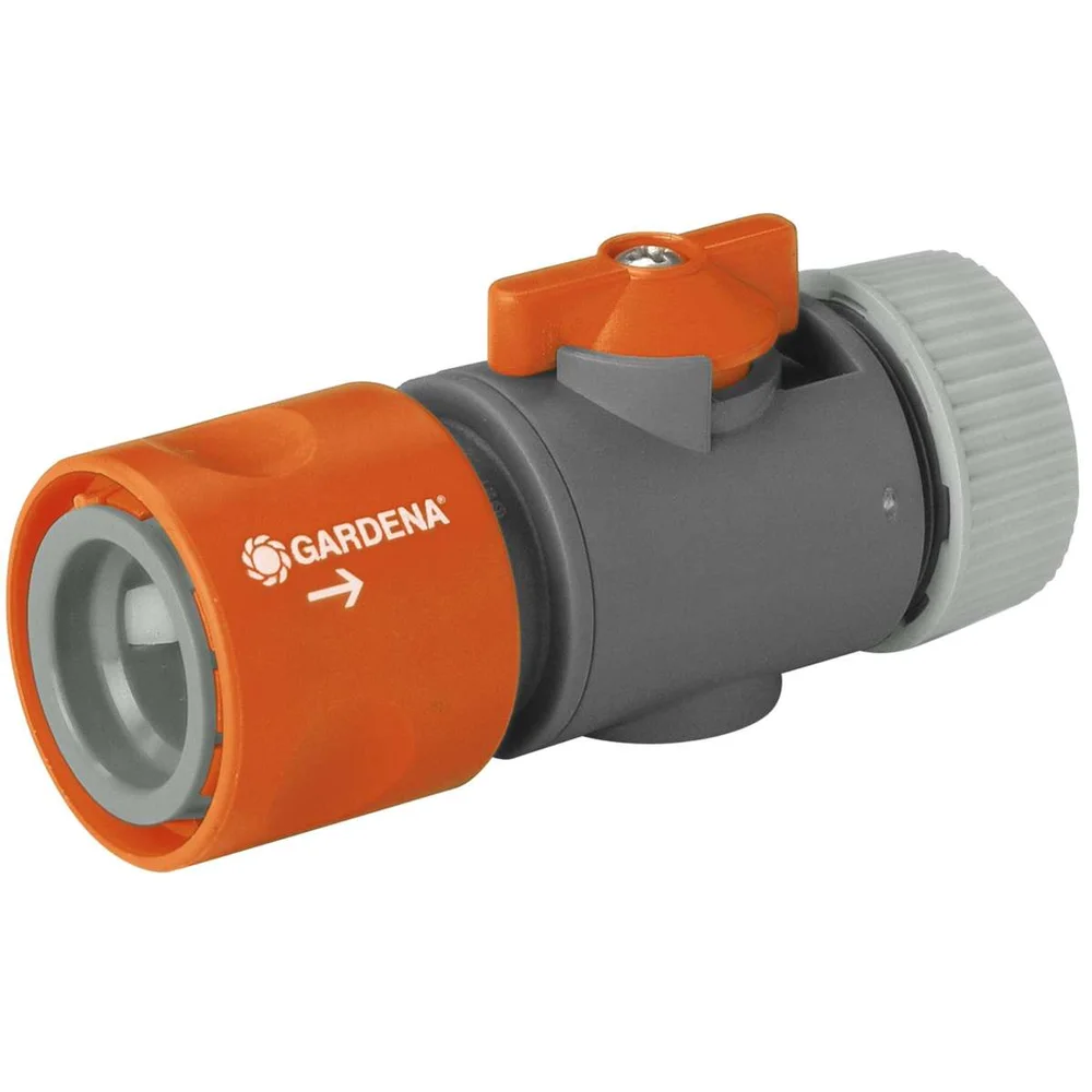 GARDENA Slangekobling med reguleringsventil 13-15 mm v:4570126