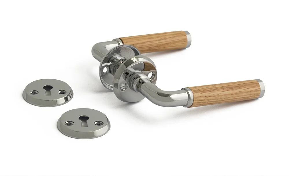 Dørvrider a385 innv eik/krom sb dt 38-42 mm v:5478619 Dørvrider a385 innv eik/krom sb dt 38-42 mm v:5478619