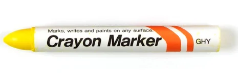 Merkekritt crayon marker gul v:4022733