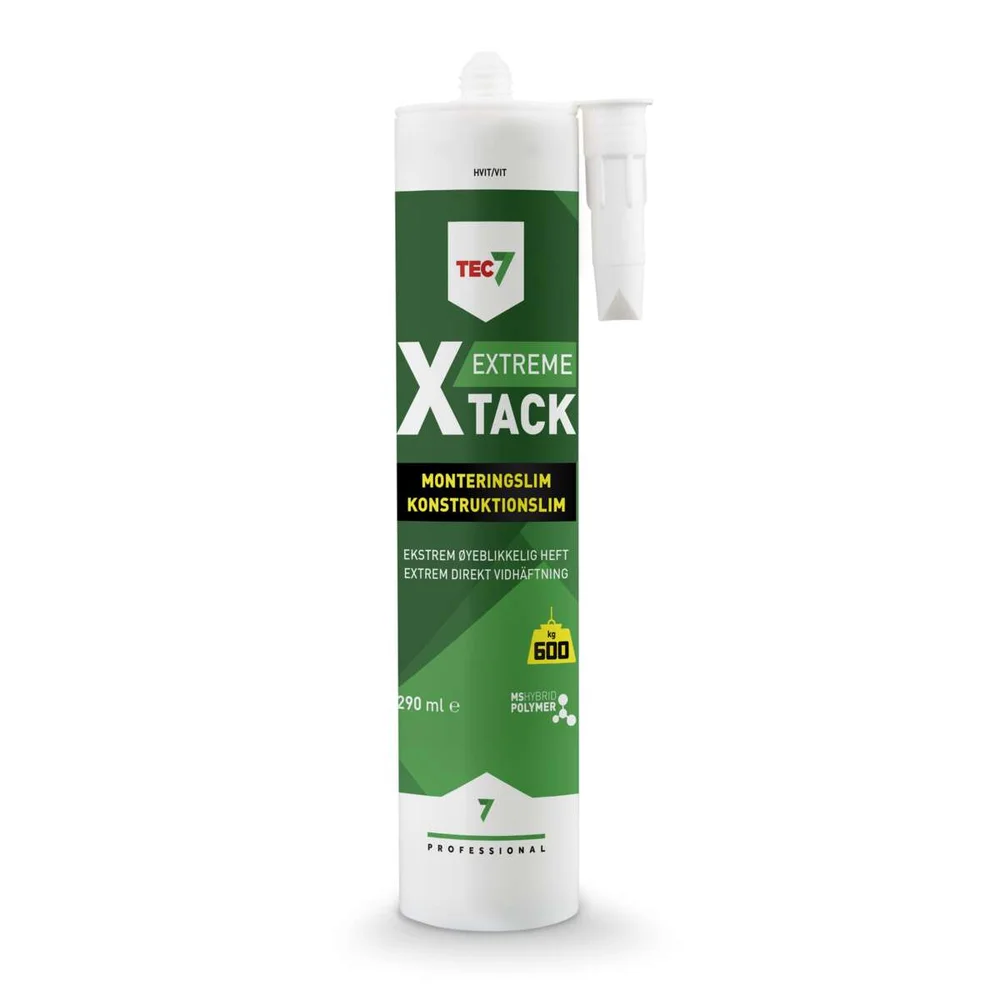 Tec7 X-Tack monteringslim v:2792603 Tec7 X-Tack monteringslim v:2792603