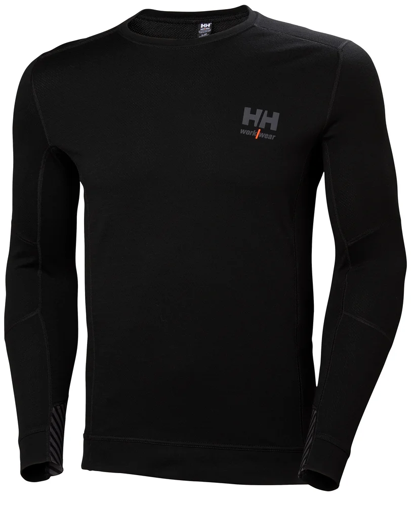 TRØYE SORT XL LIFA MERINO v:9988709