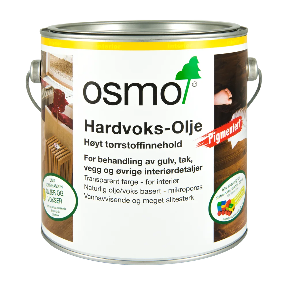 HARDVOKSOLJE PIGM 3040 2,5L HVIT v:2285334 HARDVOKSOLJE PIGM 3040 2,5L HVIT v:2285334