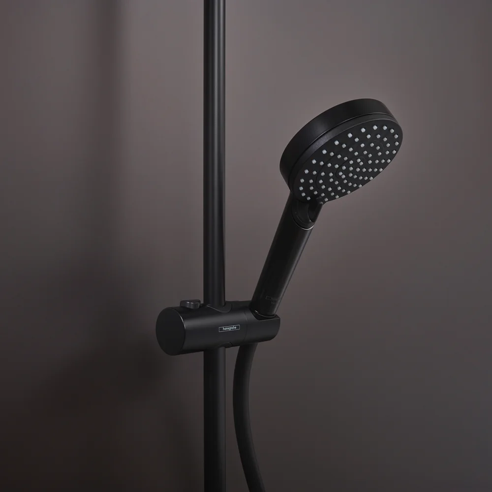 HANSGROHE VERNIS BLEND VARIO HÅNDUSJ MATT SORT v:6303833 HANSGROHE VERNIS BLEND VARIO HÅNDUSJ MATT SORT v:6303833