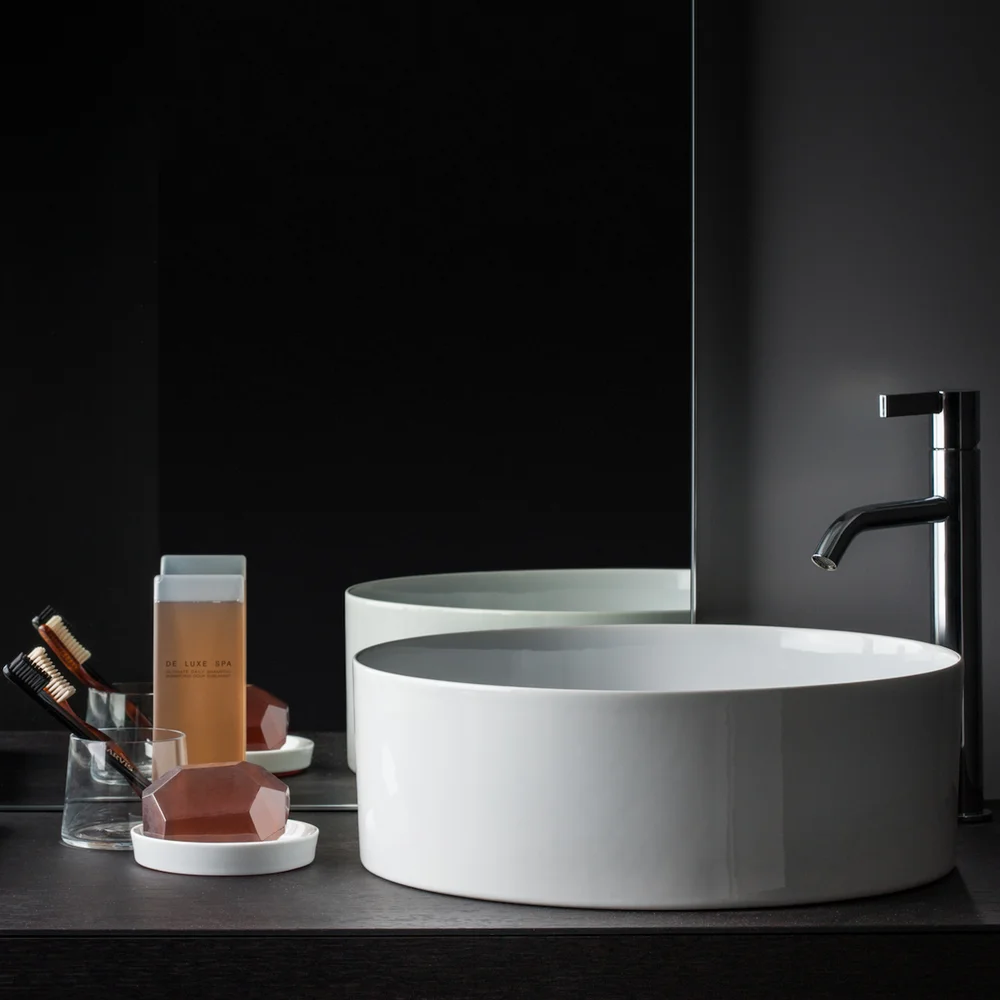LAUFEN LIVING SQUARE SAPHIRKERAMIK BOLLESERVANT Ø38 CM, HVIT v:1725560 LAUFEN LIVING SQUARE SAPHIRKERAMIK BOLLESERVANT Ø38 CM, HVIT v:1725560