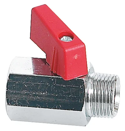 TAPPEKRAN 3/8" M/KULEVENTIL v:6420134