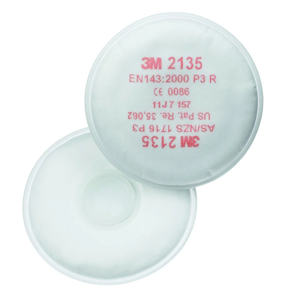 3M Partikelfilter, P2 R, 2125 till andningsskydd, 10XHGV mot fina partiklar v:6723781 3M Partikelfilter, P2 R, 2125 till andningsskydd, 10XHGV mot fina partiklar v:6723781
