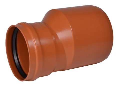 Overgang 110/75mm pvc wavin v:1006273