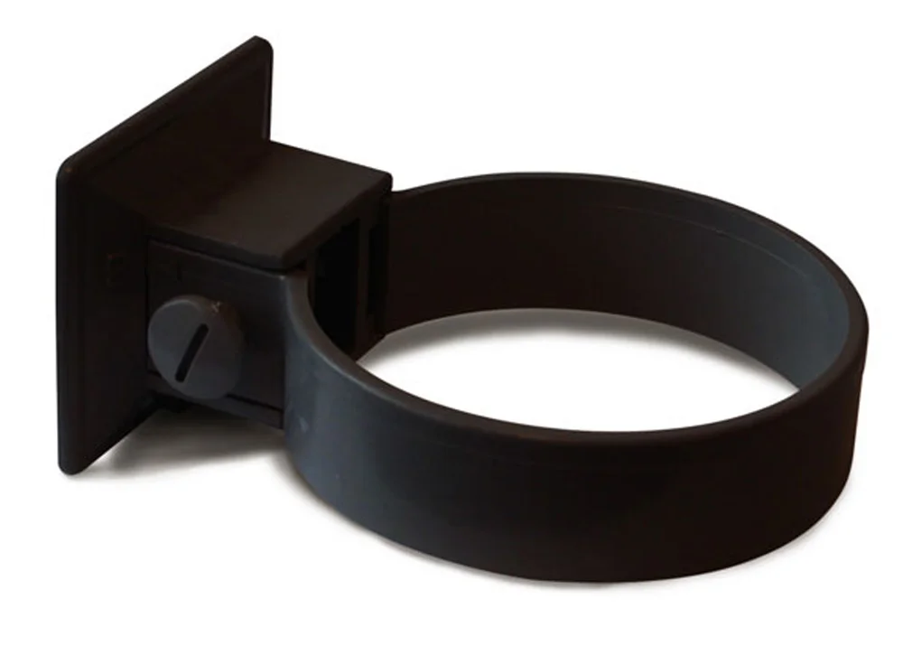 Rørklammer plast 110mm sort sett av 2 stk. v:6412392 Rørklammer plast 110mm sort sett av 2 stk. v:6412392