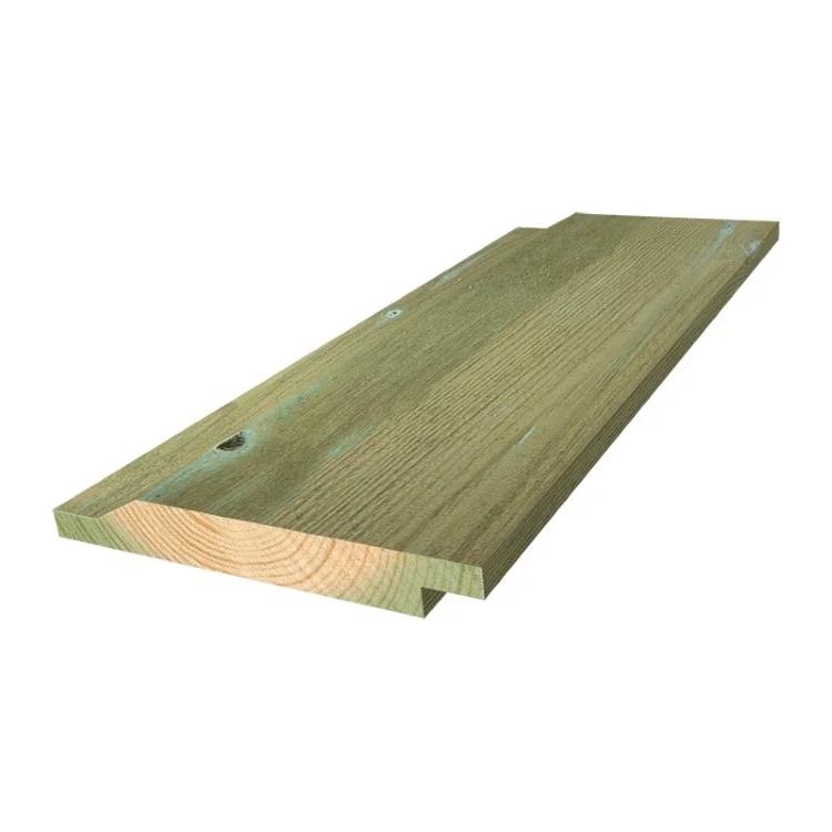 Kledning dobbelfalset 28° 19×123 mm cu impregnert furu v:9968094 Kledning dobbelfalset 28° 19×123 mm cu impregnert furu v:9968094