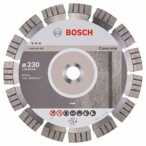 Best for Concrete Bosch Kappeskive HZ57067