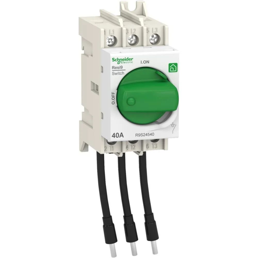 Schneider Electric Hovedbryter, 3-polet, med vrider. v:1710795