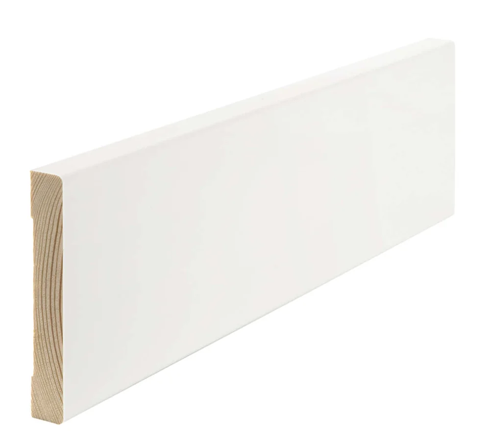 Combiwood 12x95x4400 karmlist rund malt v:7654641 Combiwood 12x95x4400 karmlist rund malt v:7654641