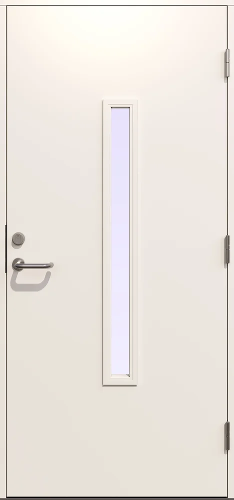 Ytterdør Herakles 100 x 210 cm venstrehengslet hvit v:6062283
