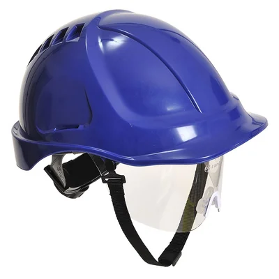 Vernehjelm PW54 Endurance Med visir Blå – Portwest v:7033820 Vernehjelm PW54 Endurance Med visir Blå – Portwest v:7033820