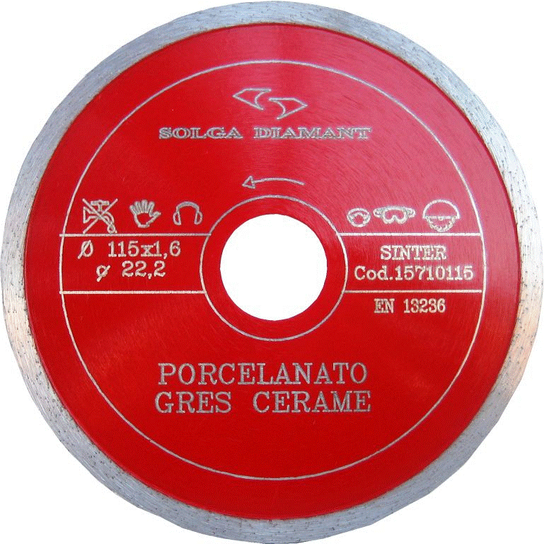 Diamantblad Ø115 mm Helbane (Dry/Hard) v:5639372 Diamantblad Ø115 mm Helbane (Dry/Hard) v:5639372