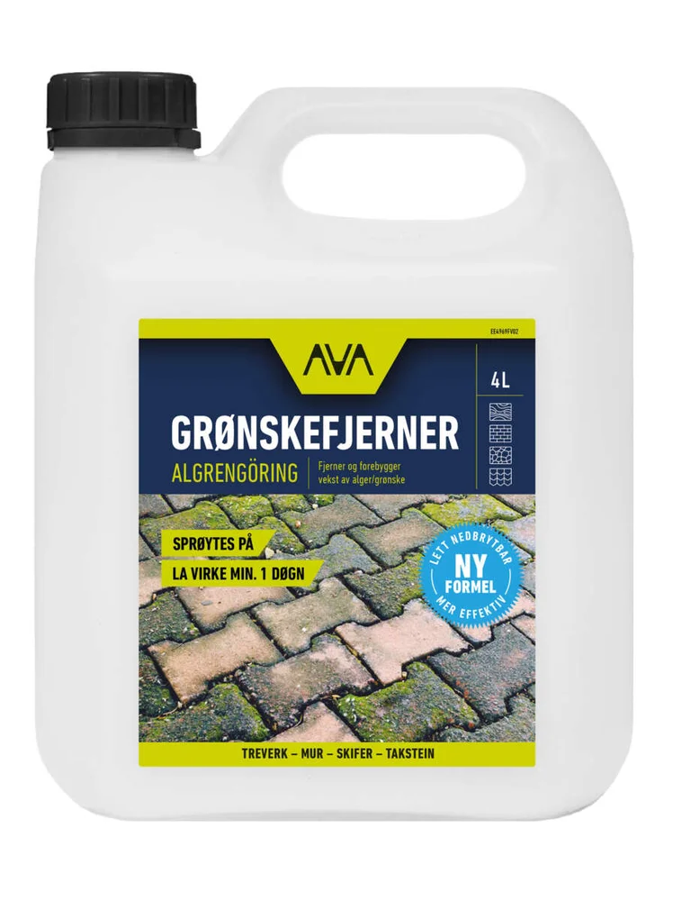 Ava grønnskefjerner ferdig utblandet 4 liter v:1884880