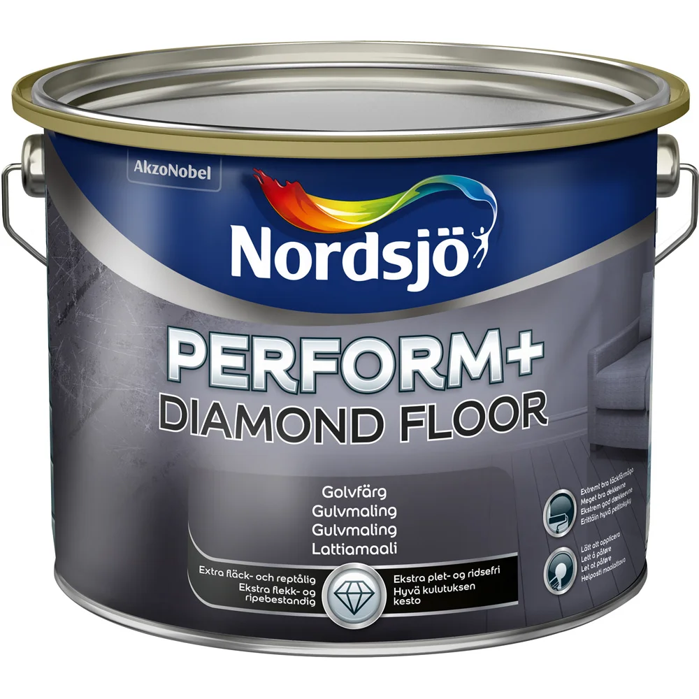 NORDSJØ PERFORM+ DIAMOND FLOOR BW 2.5 L v:4739425