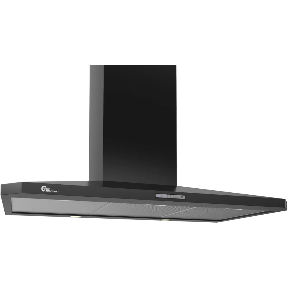 THERMEX DECOR 787 KJØKKENHETTE 90 CM SORT LED v:9519608