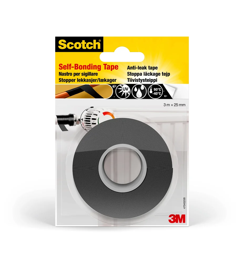 Lerretstape selv-vulkende 3mx25mm self-bonding tape v:9174120