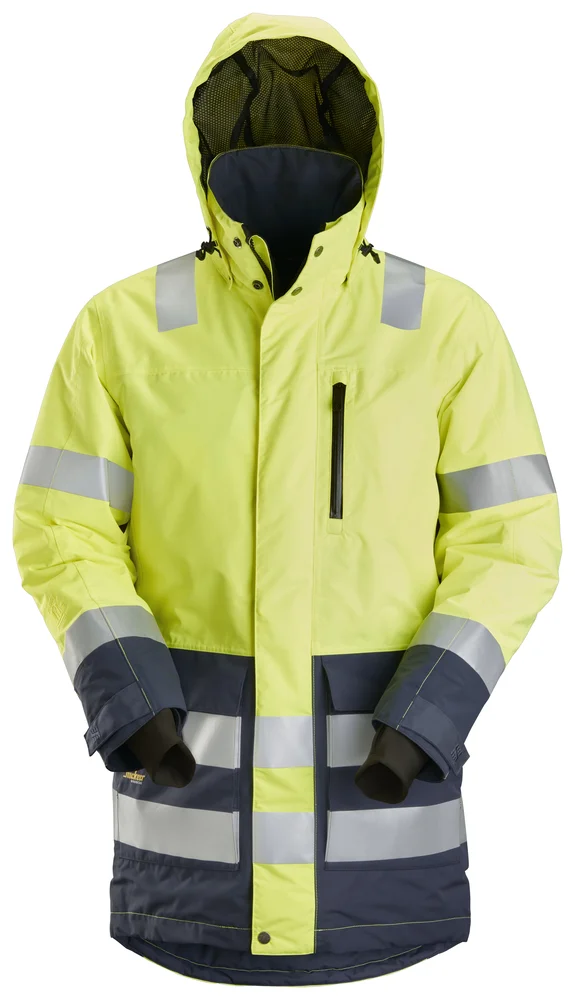 Arbeidsparkas high-vis gul/mørk grå str 2XL v:5784447 Arbeidsparkas high-vis gul/mørk grå str 2XL v:5784447