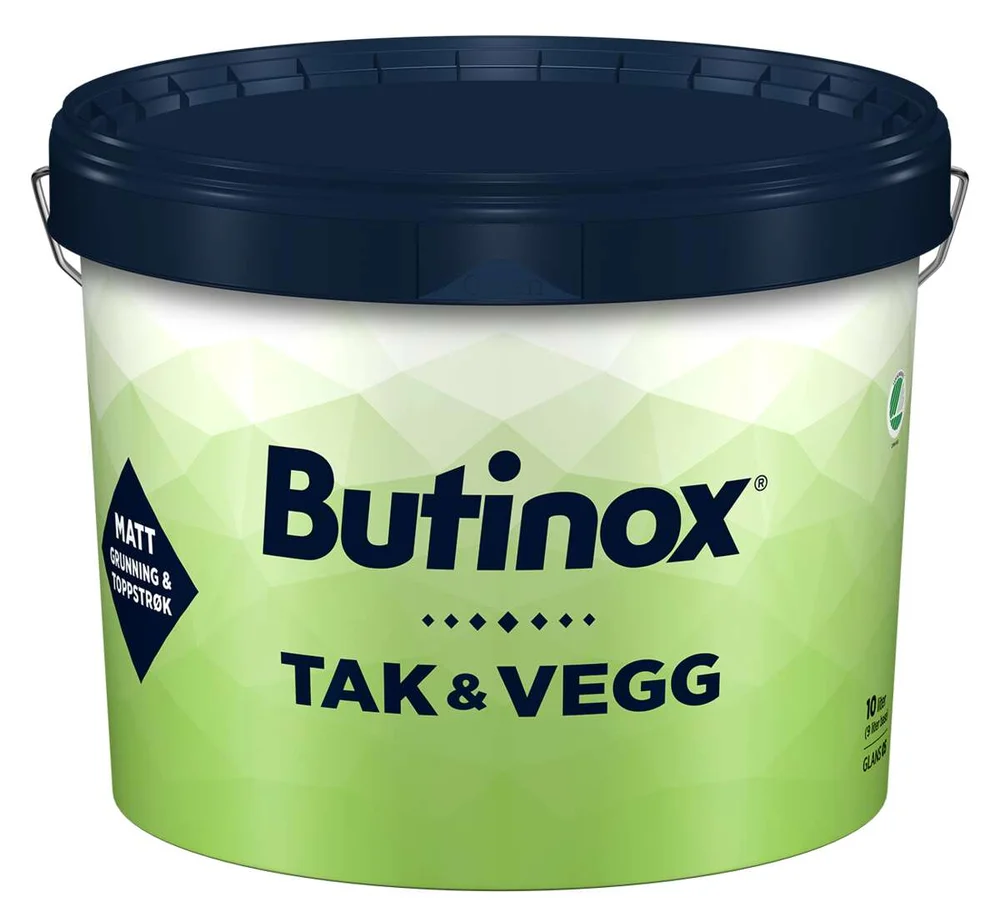Butinox Tak & Vegg interiørmaling v:9739177