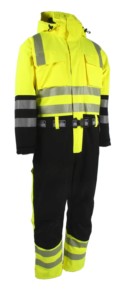 VINTERKJELEDRESS 4WS GUL/SVART XL v:8732225