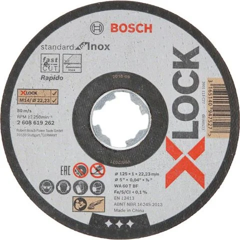 Standard for Inox Bosch Kappeskive 2300059
