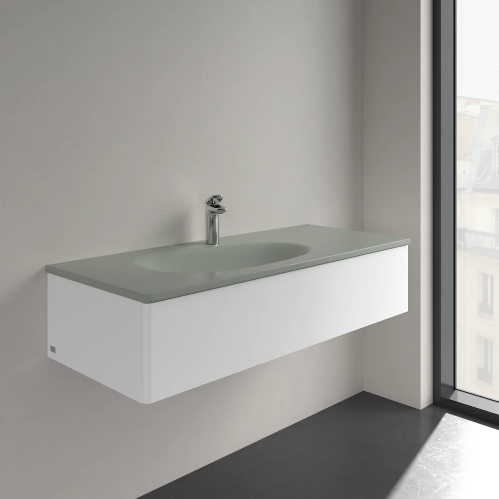 V&B ANTAO SERVANT C+ 120X50 M/SKJULT OVERLØP MORNING GREEN v:1795217