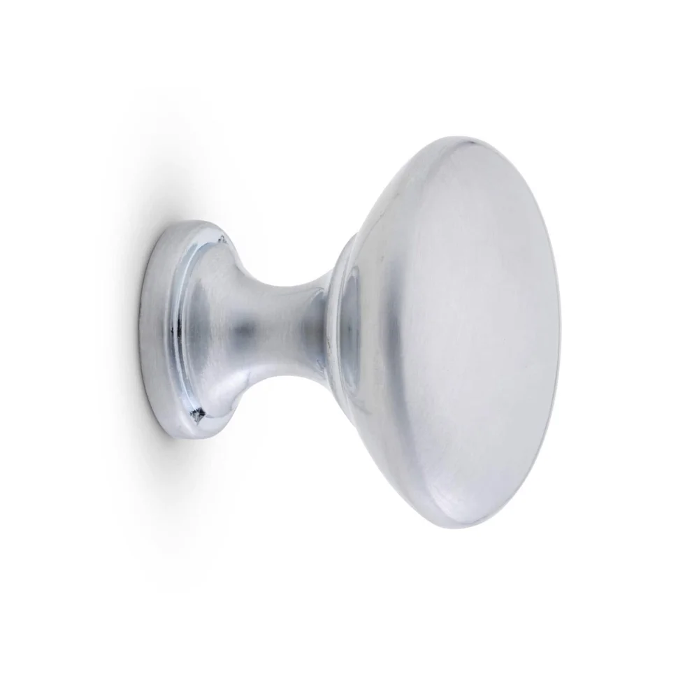 Habo Knopp Amadeus børstet krom, 32 mm v:8938374