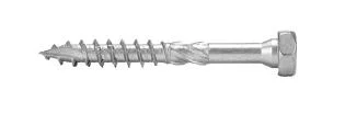 Treskrue utvendig 6-kant ZNNI 10-100 mm TTVF-H TX40 pakke a 50 stk v:2301989