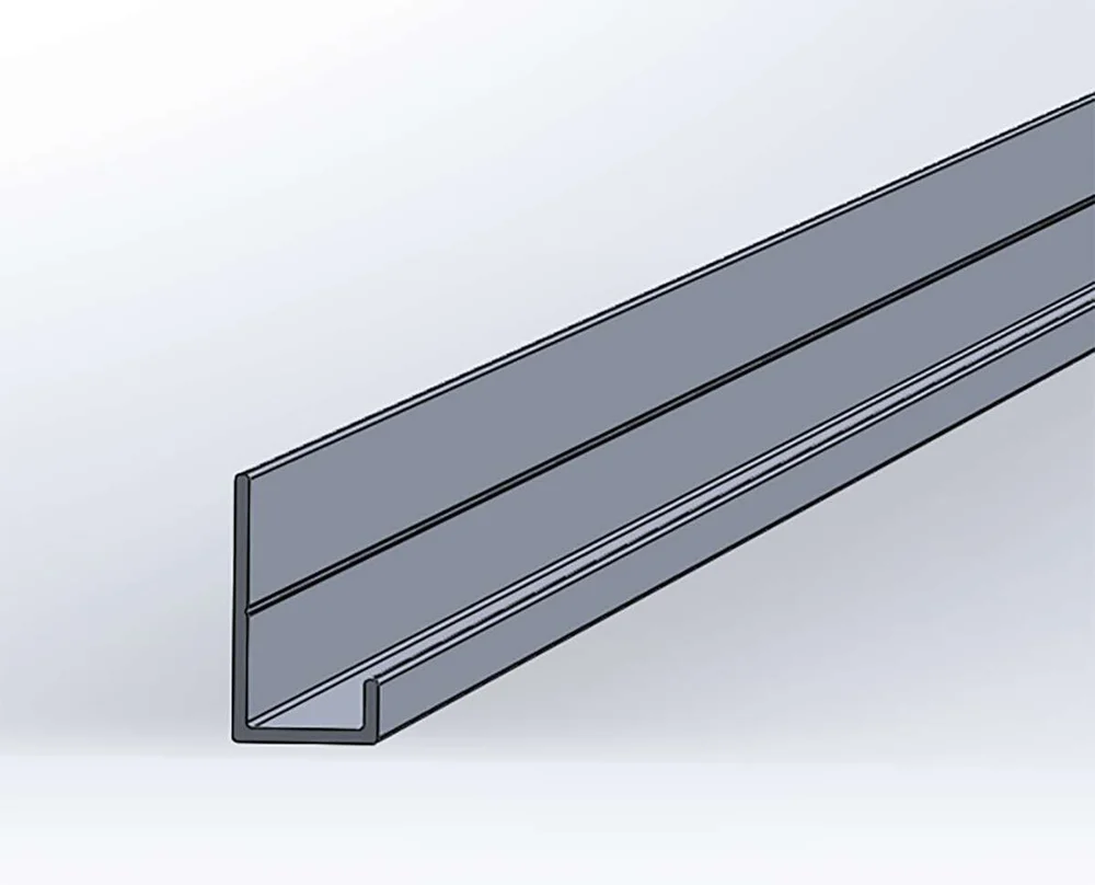 Smartpanel Wetwall endeprofil alu v:8575347