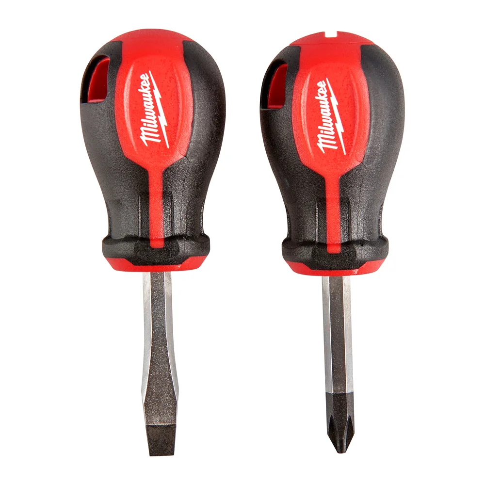 Milwaukee Skruvtrekk Tri-Lobe, Stubby, 2-pakning v:2613740