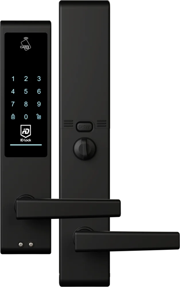 Dørlås elektronisk svart v:5217336