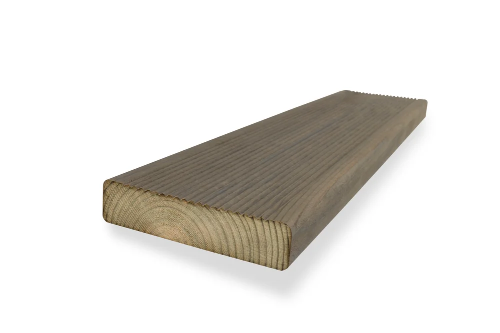 Terrassebord Rillet Duo 28×120 Furu Royalimpregnert Fjellgrå Kl2 – Alvdal Royal v:5168415 Terrassebord Rillet Duo 28×120 Furu Royalimpregnert Fjellgrå Kl2 – Alvdal Royal v:5168415