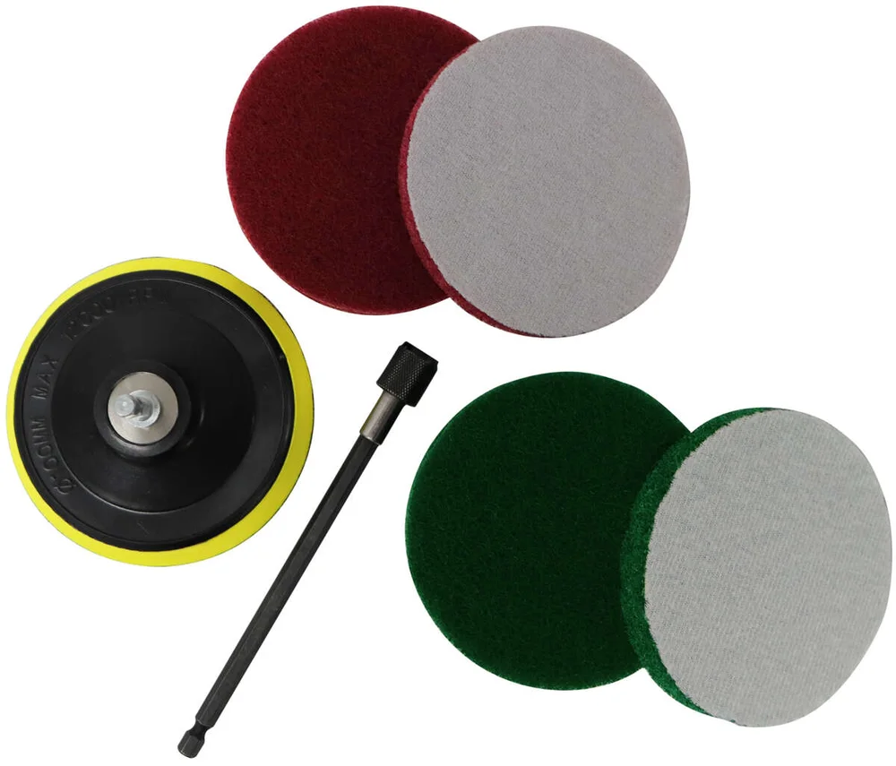Work>it® power scrubs sliberondeller til boremaskine Ø100 mm v:1801018