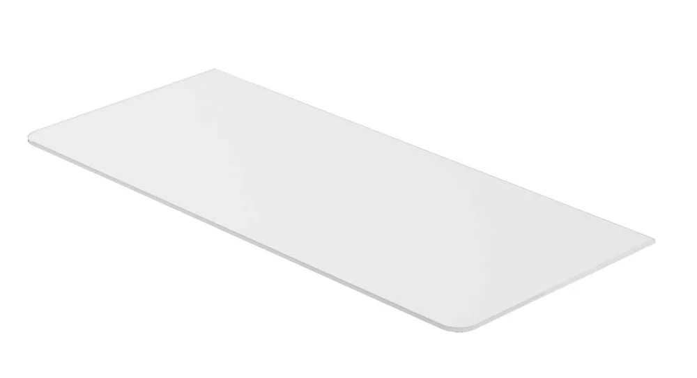 Nordpeis Wave gulvplate i klart glass v:4920664