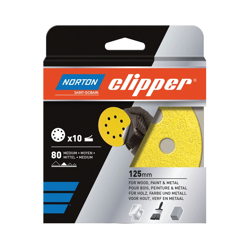 Rondell slipepapir 125 mm K40 v:1731732 Rondell slipepapir 125 mm K40 v:1731732