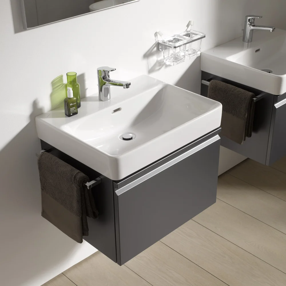 LAUFEN PRO S SERVANTSKAP 57 CM 1 SKUFF GRAFITTGRÅ v:7575656