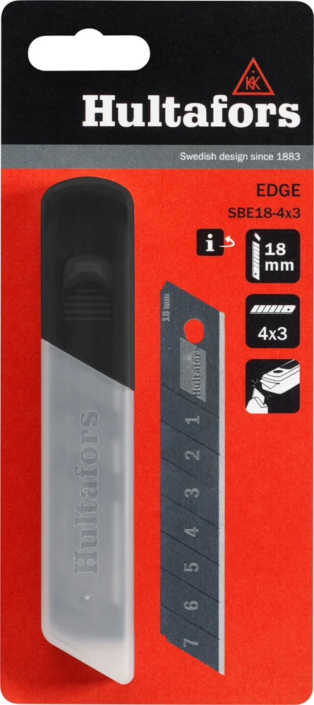 Hultafors reserveblad brytebladkniv SBE18-4x3 v:4132620
