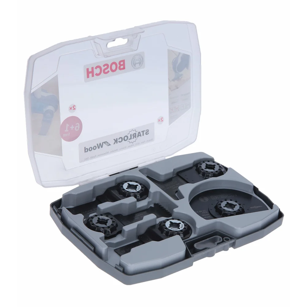 Bosch Sagbladsett Starlock for tre, 7 deler v:7136650