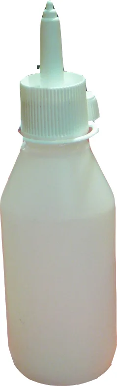 Flaske plast for olje 0,1l plastflaske for olje uten olje v:1032867