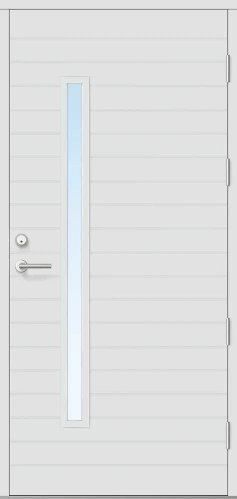 Ytterdør Fjell 07 hvit høyre 100×200 cm v:8897299